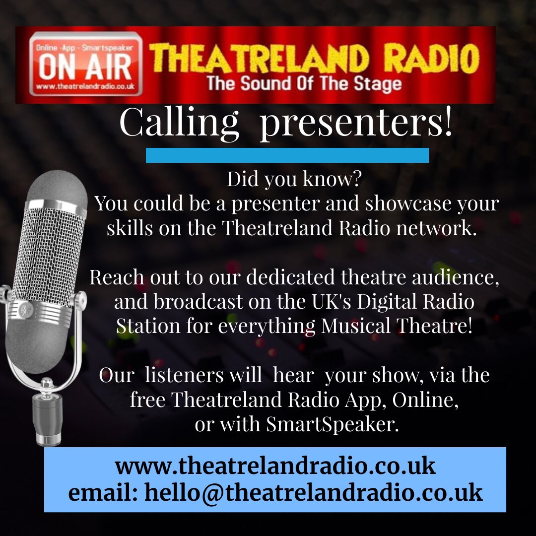 Theatreland Radio (@theatrelandr) on Twitter photo 