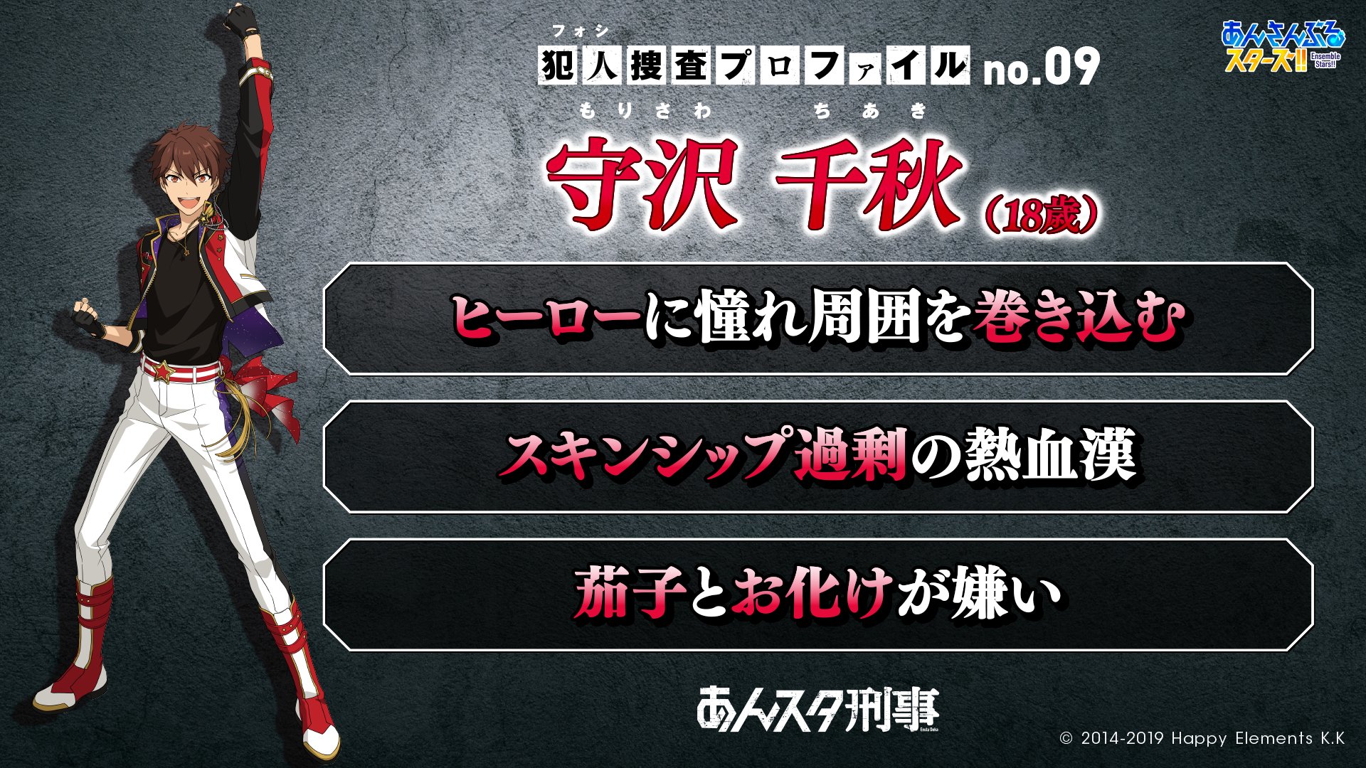 守沢千秋 イベコレ缶バッジ ウエディングマーチ 2023 spring