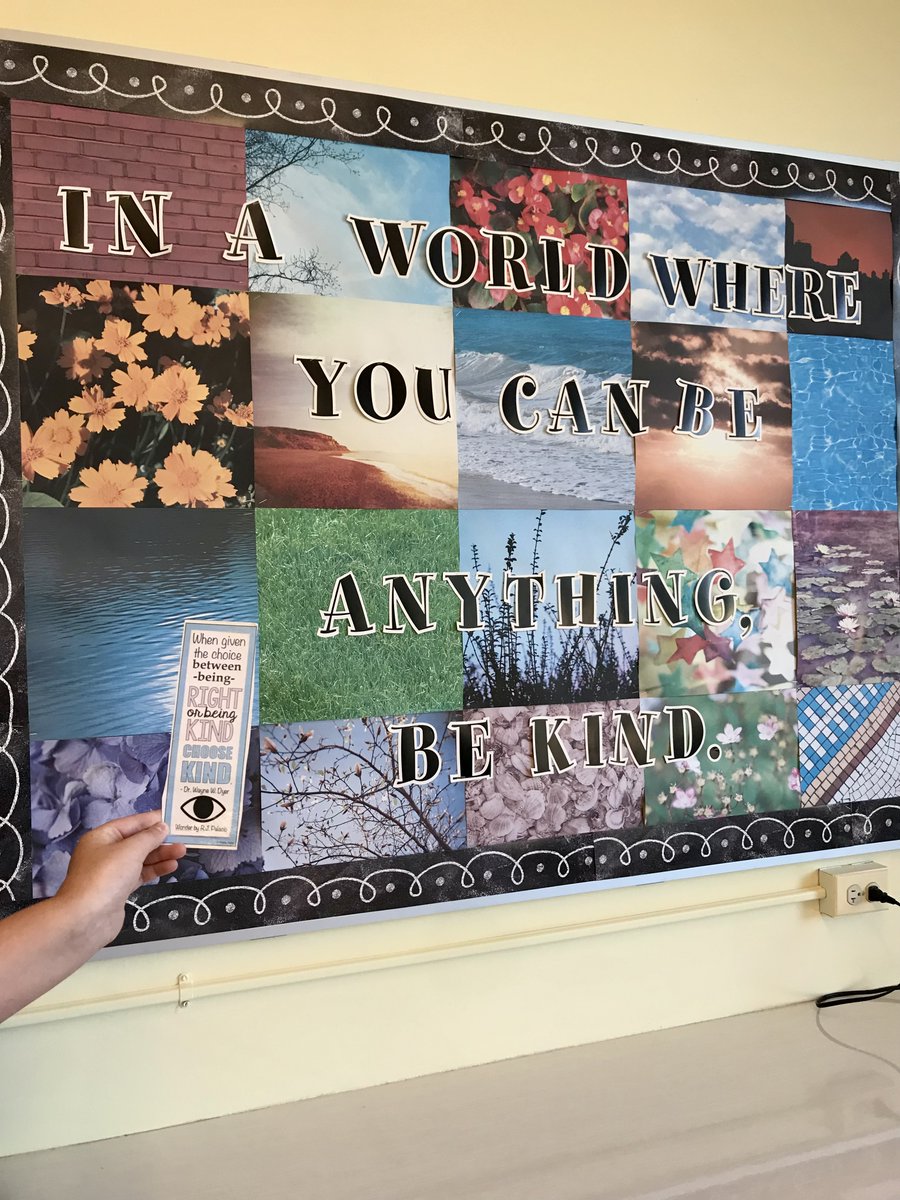 HistoryHilary's tweet photo. Hey @AmandaWilley5! One of my 6th grade students told me that my bulletin board reminded her of the bookmark you gave her in 2nd grade. I love how she kept it all this time and that it has made its way over to @LBMS65! #THRIVEin65 @LakeBluffSD65 #lb65 https://t.co/CCOTpVPBsi