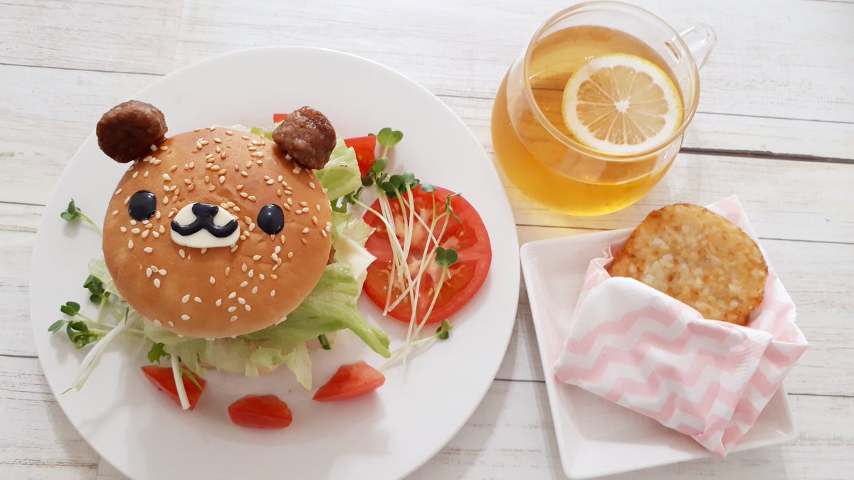 可愛い朝食 可愛い朝食
