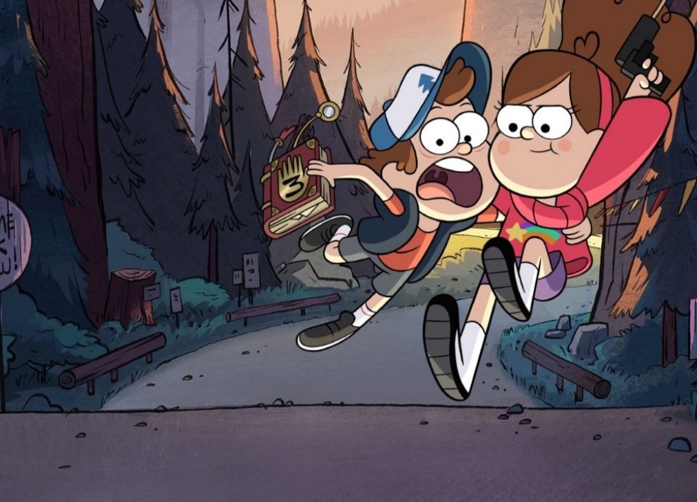 Sí te gusta Gravity Falls no me hables.... 