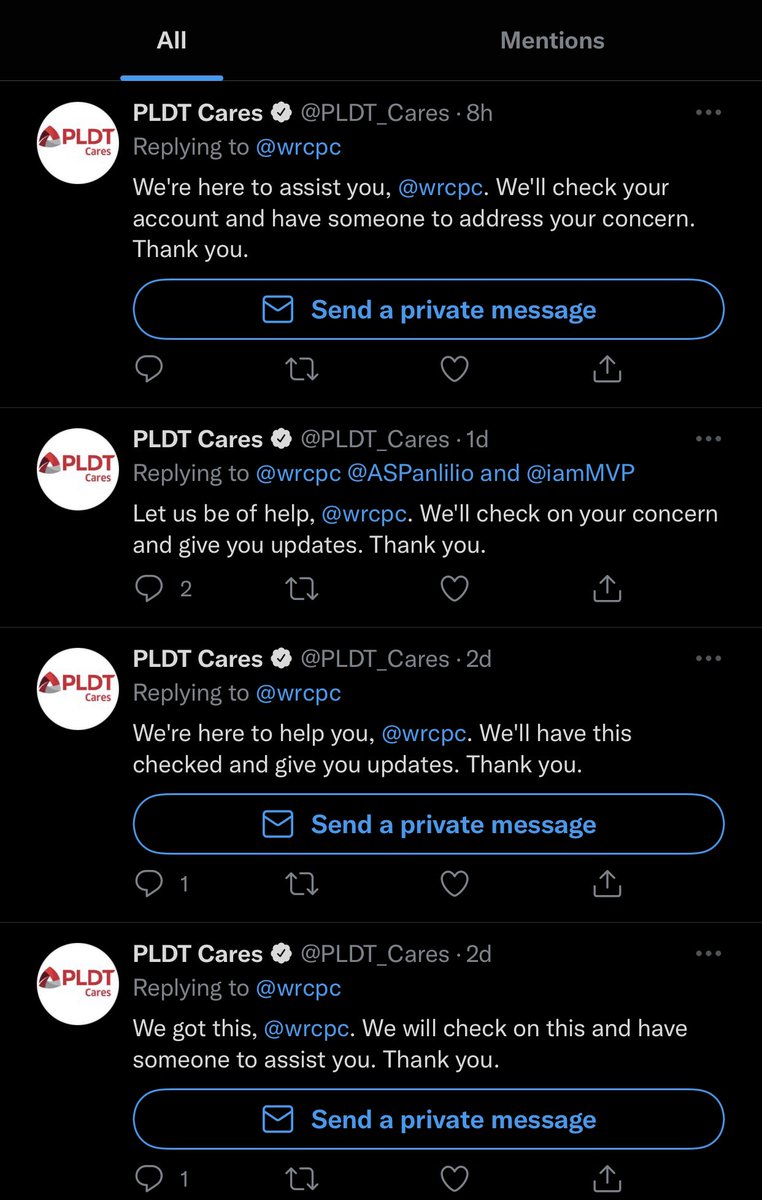 wrcpc's tweet photo. @PLDT_Cares @iamMVP @ASPanlilio ano na? Puro yan na lang ba alam nyo gawin? Baka gusto nyo ayusin ang problema na kayo mismo ang gumawa. https://t.co/JdAmofZtlE