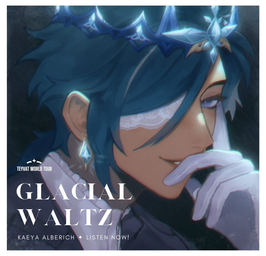 genshinidolzine's tweet photo. ✦ The Crown Prince of Ice ✦
Introducing the newest member of MHY Entertainment: the popular heartthrob of Mondstadt, Kaeya Alberich, begins his career as an idol!
Make sure to stream his debut album "Glacial Waltz" on Teyvat Tracks today 🎵 https://t.co/4oacdQWyzY