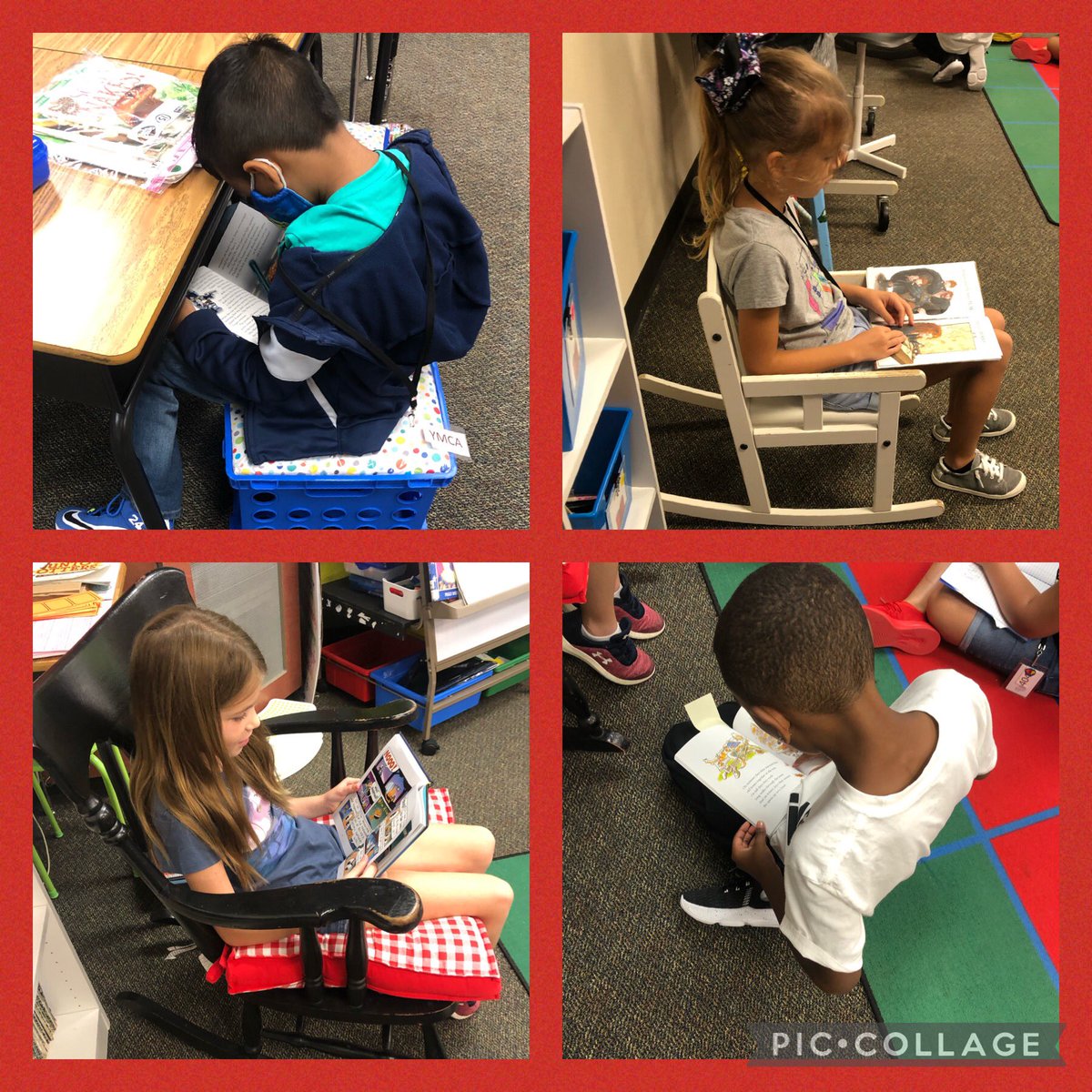 TeamKelly2nd's tweet photo. Lπk at these #secondgraders! They already know EXACTLY what to do if they finish their work early! #readersareleaders #settingagoodexample #betheoneLCISD #veswildcats #glowingandgrowing https://t.co/UE2r6ypMF4