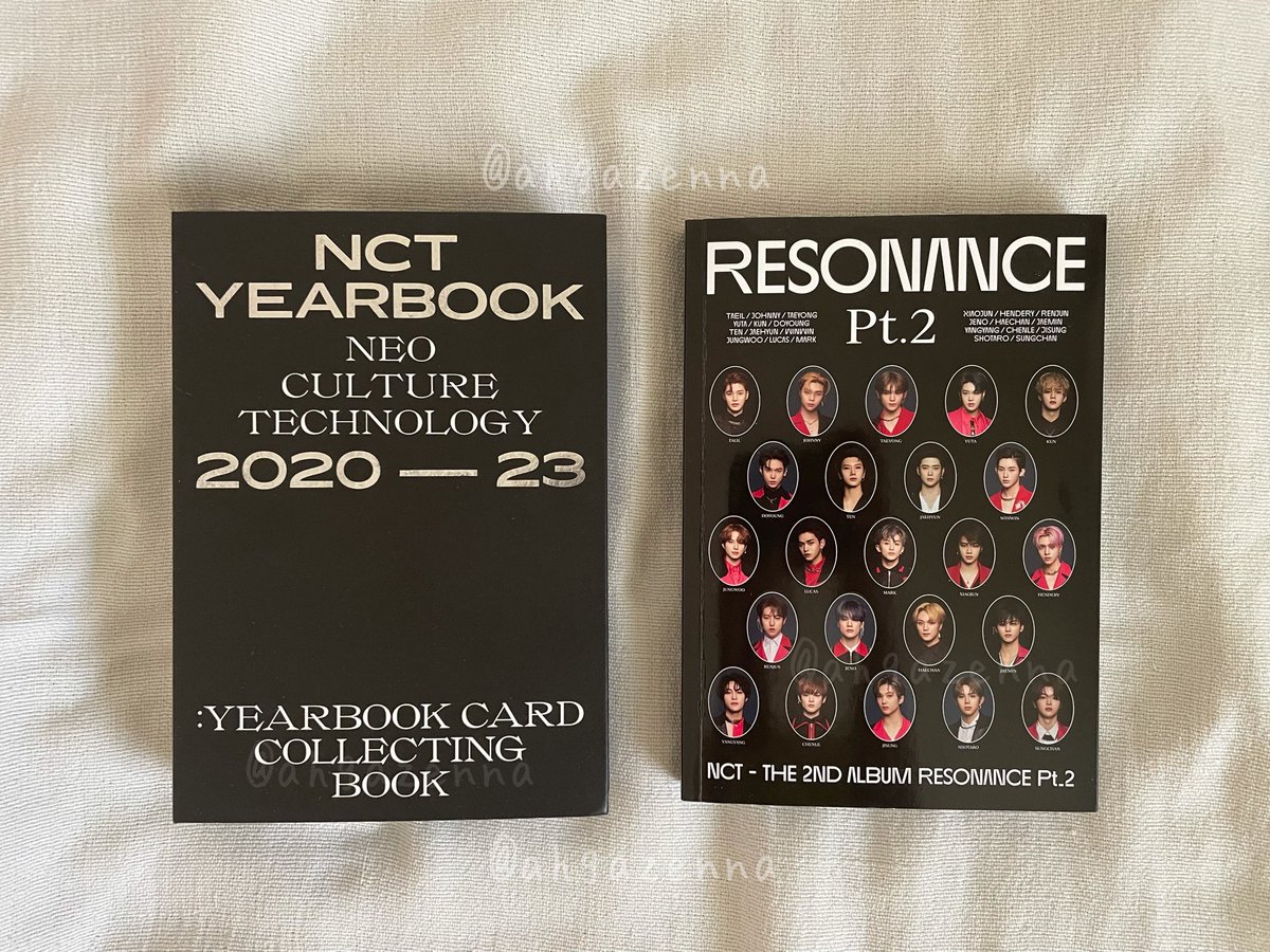 ahgazenna's tweet photo. wts lfb ph only

nct 2020 yearbook card collecting book (no pc)
nct 2020 resonance pt. 2 arrival version (pb + cd only)

take them all for 600!

read carrd before dm!

🏷 album wts nct ph arrival ver yccb collbook colbook unsealed https://t.co/YoTvsL2Jqt