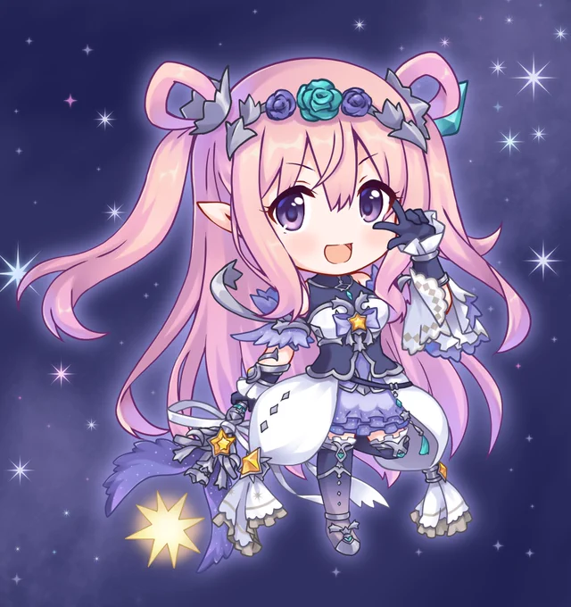 ハツネちゃん描いてみた!
シオリさんも現在作業中…。 