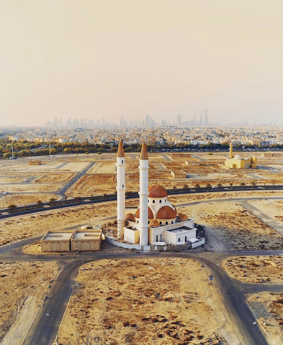A beautiful masjid outside Kuwait City, Kuwait