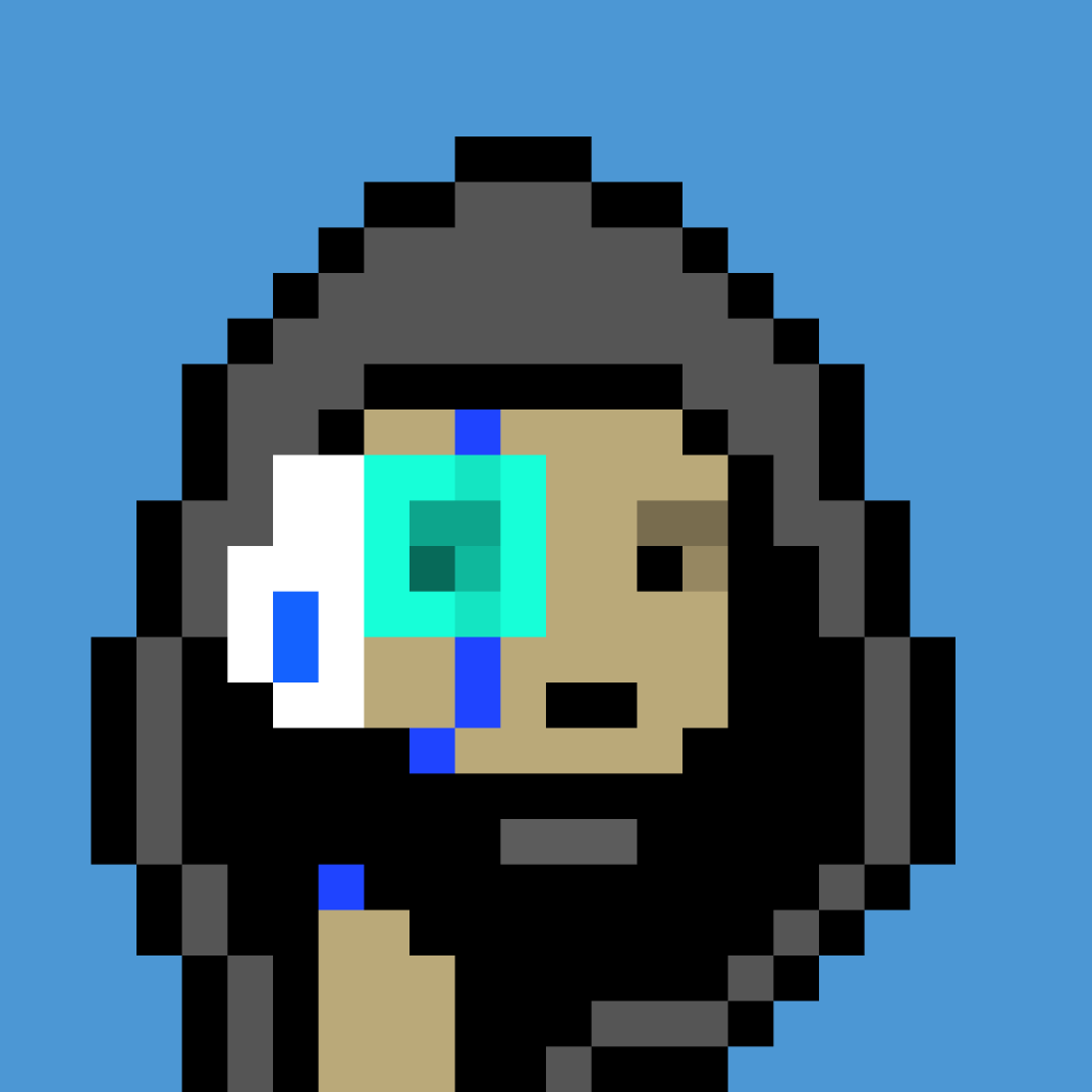 ParallelPunks's tweet image. Parallel Punk #076 was sold on secondary market for 12xtz