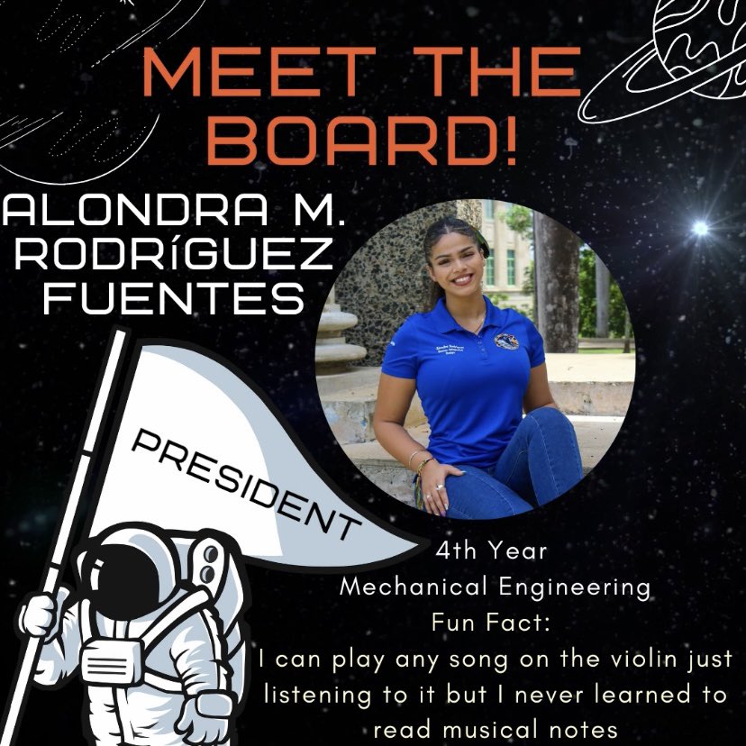 seds_uprm's tweet photo. Kicking off the semester with this years new board members 1/3🚀✨🪐 https://t.co/sIOzJ8jxeW