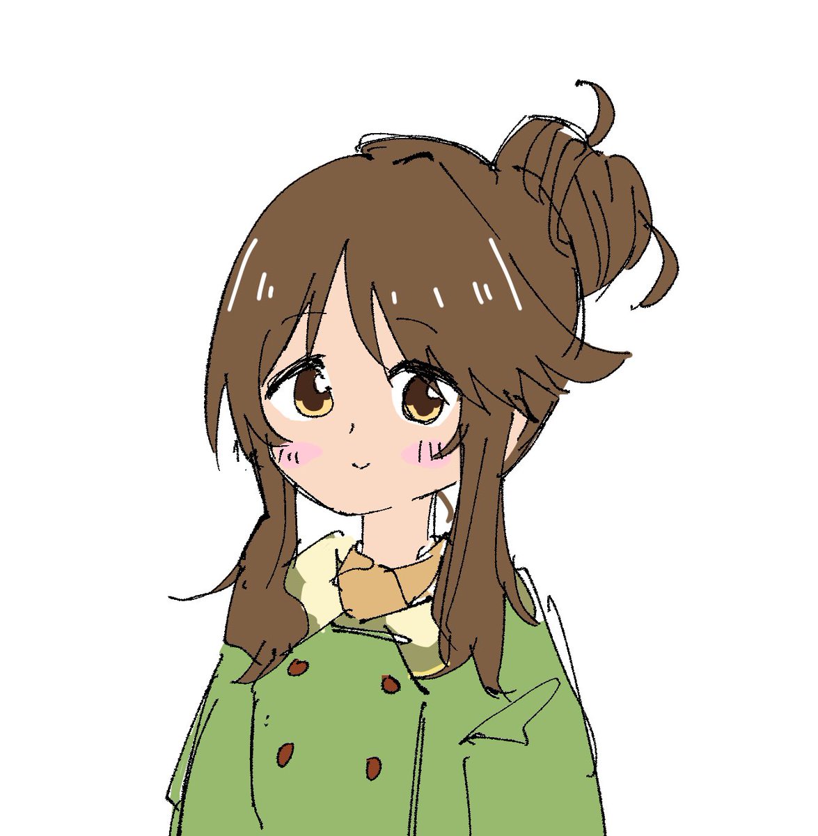 最近絵描いてないのでデレマスキャラ落書きしてく 1人目 高森藍子ちゃん 二酸化炭素伯爵のイラスト 最近絵描いてないのでデレマスキャラ落書きしてく 1人目 高森藍子ちゃん 二酸化炭素伯爵のイラスト