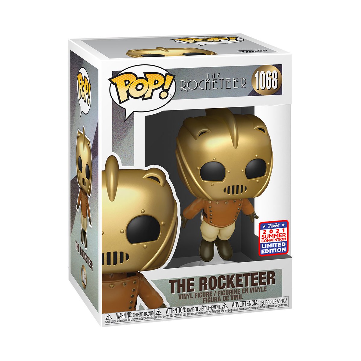 OriginalFunko's tweet image. RT and follow @OriginalFunko for the chance to WIN a #FunKon2021 exclusive The Rocketeer Pop! #Funko #FunkoPop #TheRocketeer