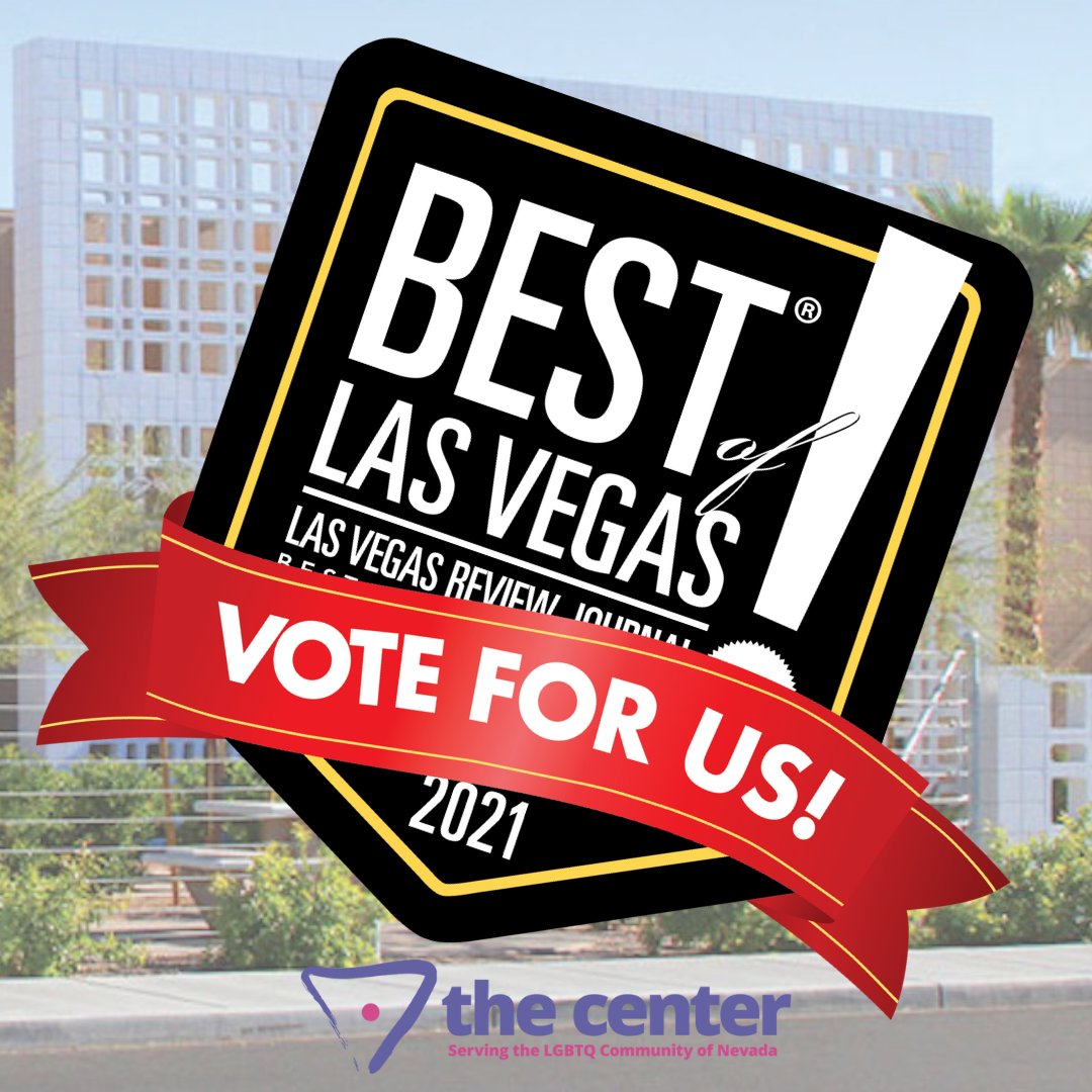thecenterlv's tweet photo. The Las Vegas @reviewjournal’s @bestoflv Awards are back! 🤩
Tap the link in bio, share the love and vote for The LGBTQ Center of Southern Nevada in the Best Nonprofit and Place to Volunteer categories before voting closes on Sept. 23. ❤️🧡💛💚💙💜 #GetCenteredLV https://t.co/CjznU3GDfW