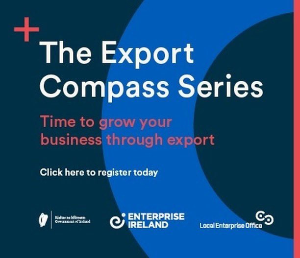 Are you looking to grow your business through export?

Enterprise Ireland is presenting a series of workshops to demonstrate and promote ways to overcome the challenges of the pandemic by understanding overseas business culture
Register here: enterprise-ireland.com/en/export-assi…