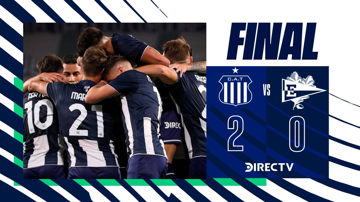 #TalleresEstudiantes | Final del partido

🔚 ¡GANÓ #TALLERES! Triunfo por 2⃣-0⃣ ante <a href="/EdelpOficial/">Estudiantes de La Plata</a> en el Mario Kempes. Goles de Mariano Andujar E/C y Carlos Auzqui.

🔵⚪️ #VamosTalleres