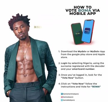 believdat's tweet photo. Boma is a good guy.. during the truth or dare game when the housemates dare tega to give boma BJ, boma was upset & said a capital NO even when tega was willing to.. VOTE BOMA #Boma💣 #Bomzzzy💣 #OkroGeng💣 #boomboma💣#BBNaijaShineYaEyes #BBNaijaSeason6 #boomboomboma💣 #BBNaija https://t.co/GgZNQ2VrOe