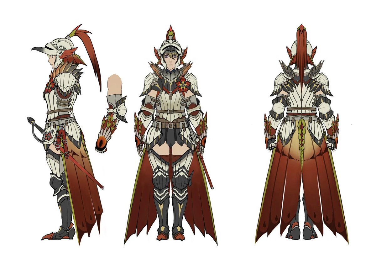 the armor or weapon designs i was really hoping for a shrine inspired conce...