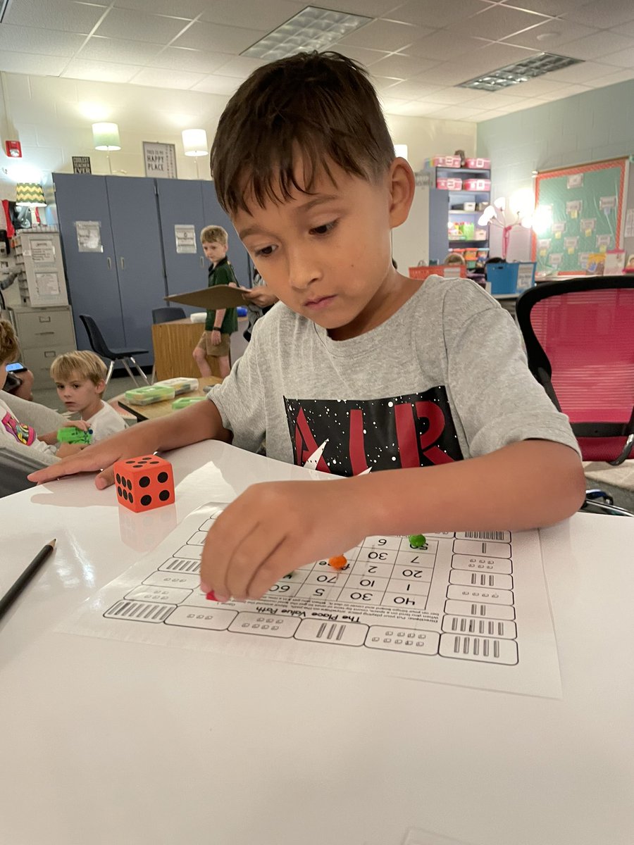 Fabin4th's tweet photo. Place Value B I N G O was just what these Marvelous Monday Mathematicians needed to show off their skills!🍬🎲➕@HumbleISD_SFE #sfesharks #lovemytribe #mathisSWEET https://t.co/cSP9oCkTB5