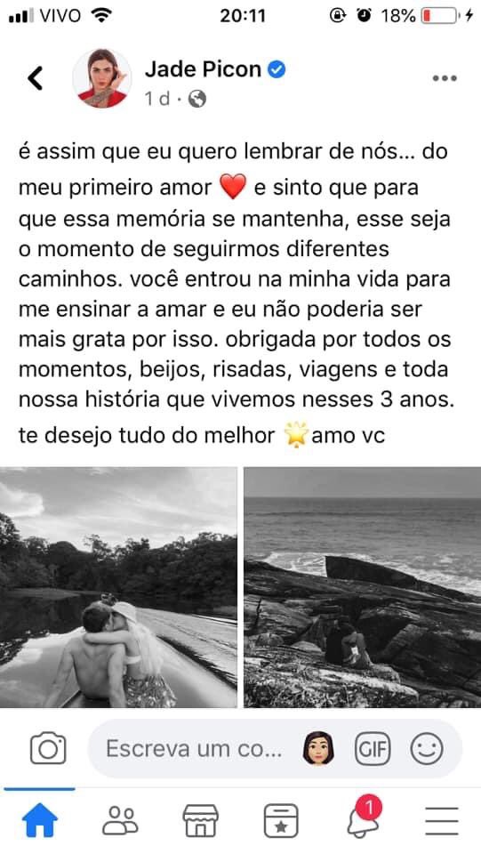 EuRuzenskiNicky's tweet photo. Famoso terminando namoro/ eu com mt maturidade 🙏🏼 https://t.co/cPGNTET5ok