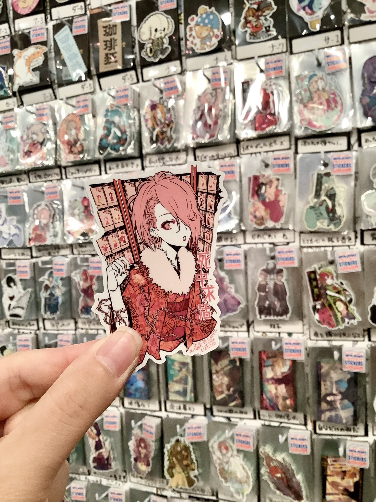 ビーサイドレーベル 南船場店 ステッカー③ 5種類 その名も「ビーサイドセレクトステッカー！！」(南船場店限定