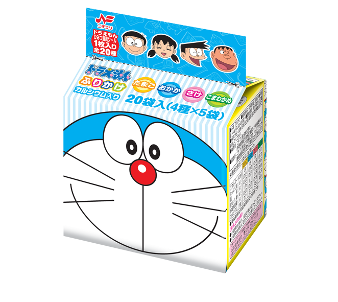 ドラえもん公式 ドラえもんチャンネル 人気の ドラえもんふりかけ がデザインリニューアル パッケージはもちろん おまけの ドラえもんひみつ道具シール も新しいデザインになったよ T Co S1cytffebr