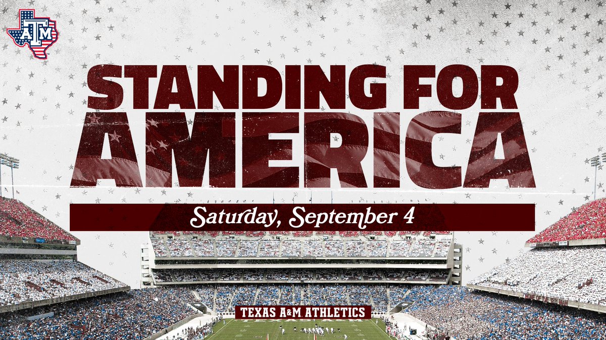 12thMan's tweet photo. Be 🔴 ⚪ 🔵 ready.

Purchase the official event t-shirt before your arrival at Kyle Field or on gameday.

🔗 https://t.co/0AVPud1PiZ https://t.co/PFkLyRbSvo