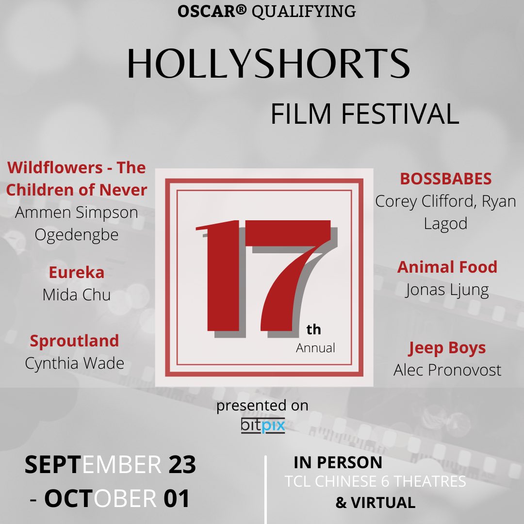 HollyShorts's tweet photo. Congrats to these films being selected for #HSFF21๐ https://t.co/LxcBLbMPUM