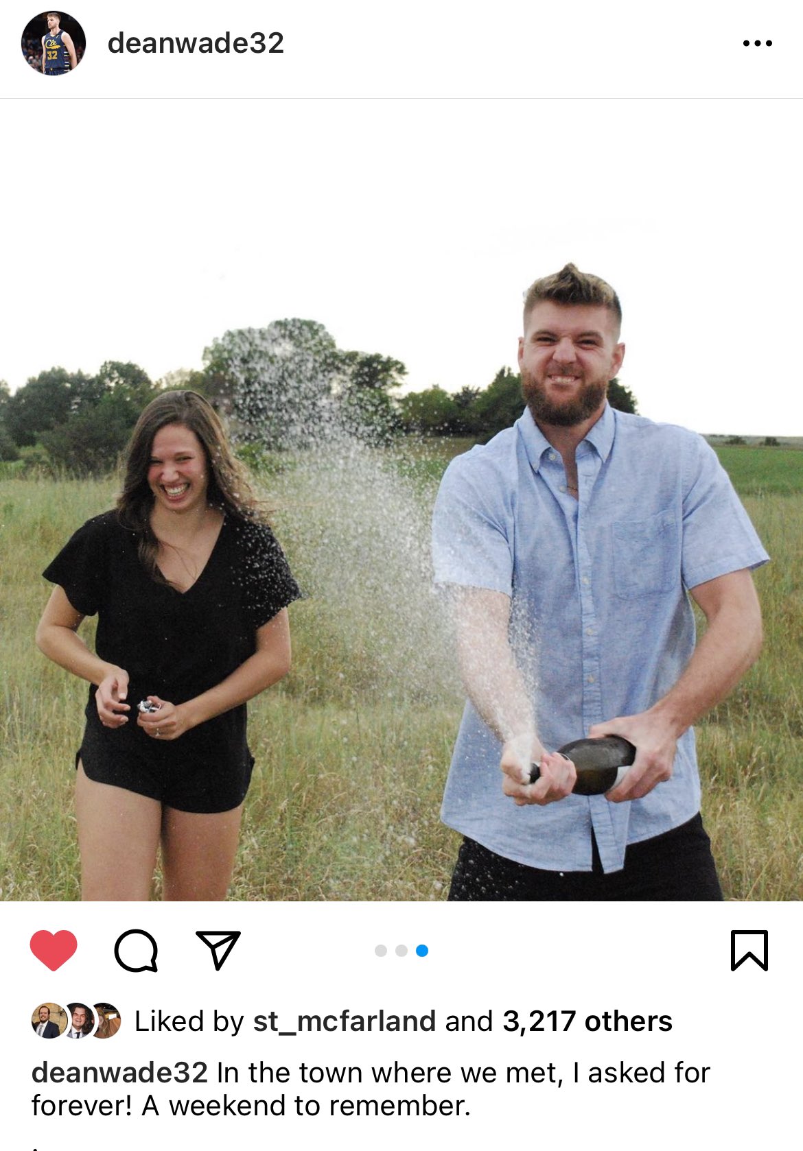 John Kurtz on Twitter "Dean Wade and Kayla Goth got engaged. Awesome