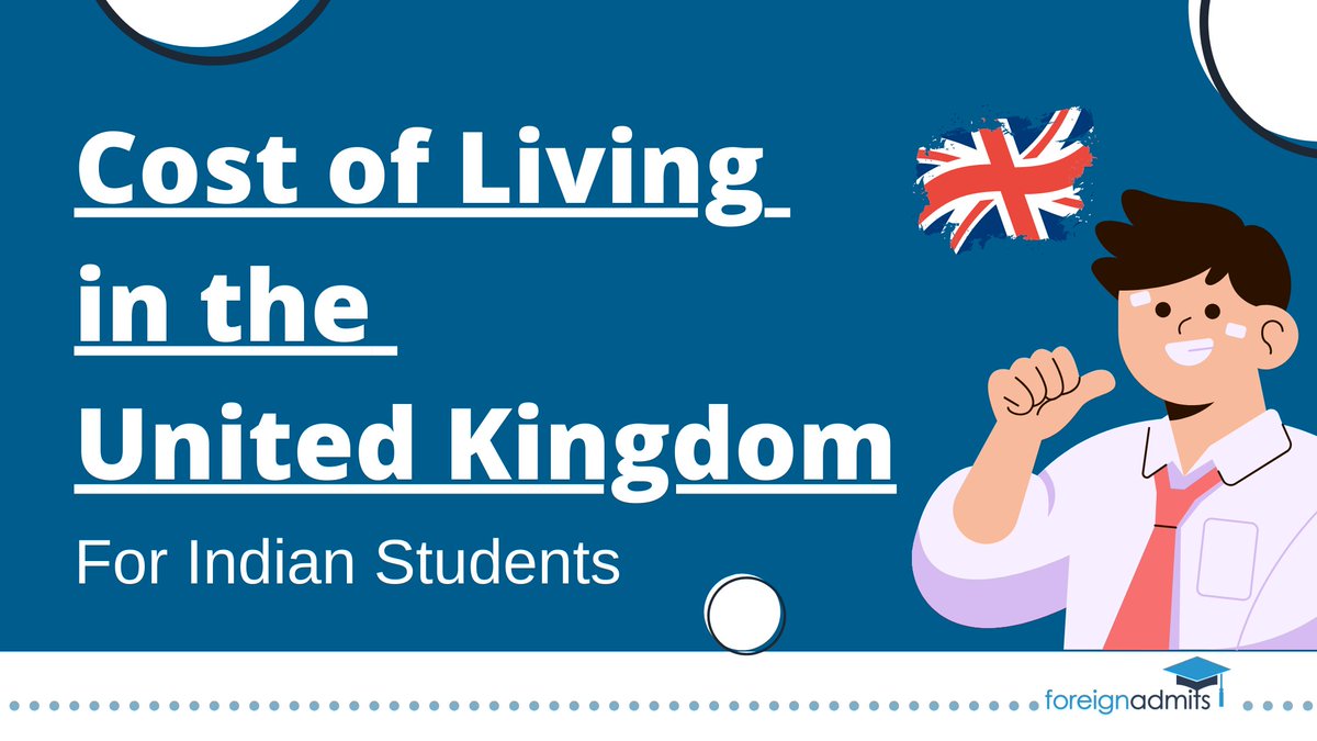 Indians and students worldwide have long considered the United Kingdom to be one of the best places to pursue higher education.✈

This is what your monthly cost of living in the UK would be 👇🏻
bit.ly/3mAAJOP 

#foreignadmits #studentexpenses #costofliving #studyinuk