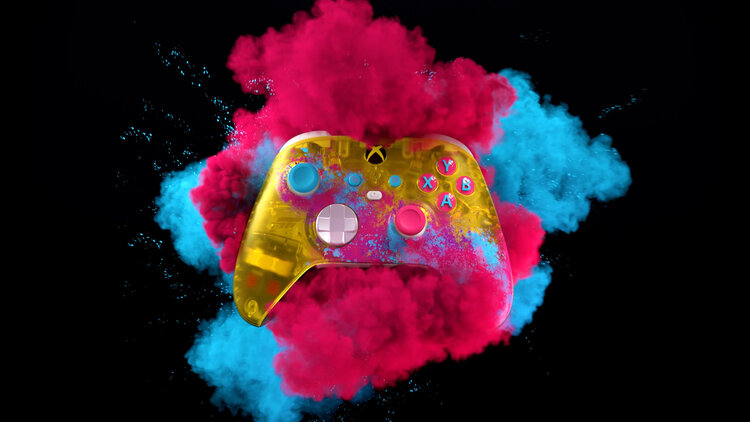 Recent work the team at <a href="/theseqgroup/">The Sequence Group</a> did for the latest <a href="/Xbox/">Xbox</a>  Wireless Forza Horizon 5 controller. 
behance.net/gallery/126272…

#MotionDesign #cinema4d #redshift3d #xbox #ForzaHorizon5 #controller #render #3D
