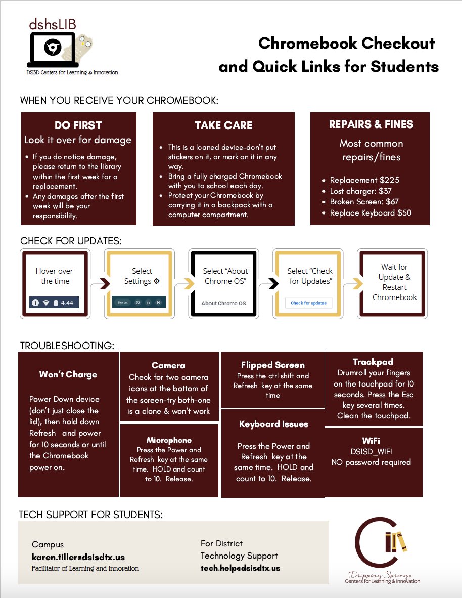 DSHS Library tweet media