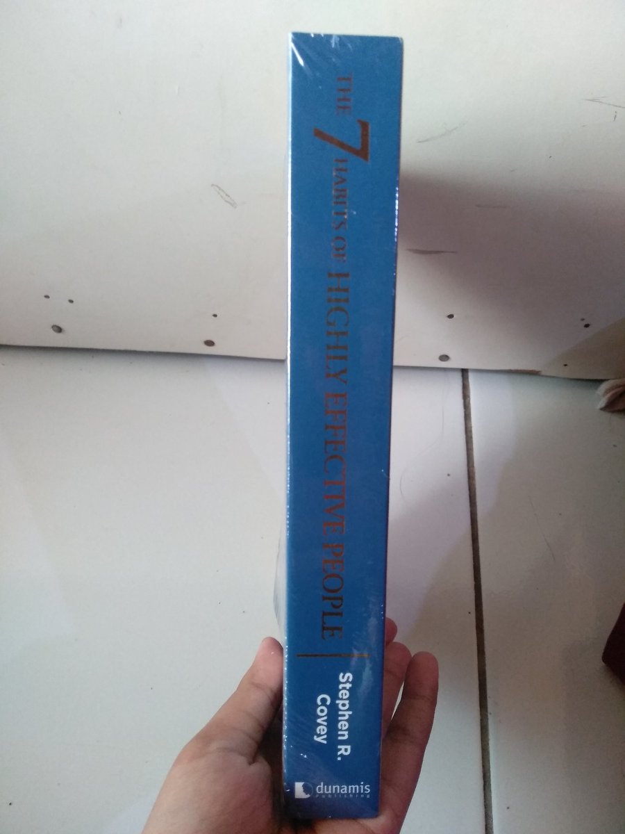 O6O918's tweet photo. WTS Buku The 7 Habits of Highly Effective People :25 years . Stephen R. Covey

💸80k💸 harga aslinya 120k
dom Bekasi

note: dijual karena beli 2 buku yang sama, masih disegel ya kaya di gambar https://t.co/J3GQOMQ93t