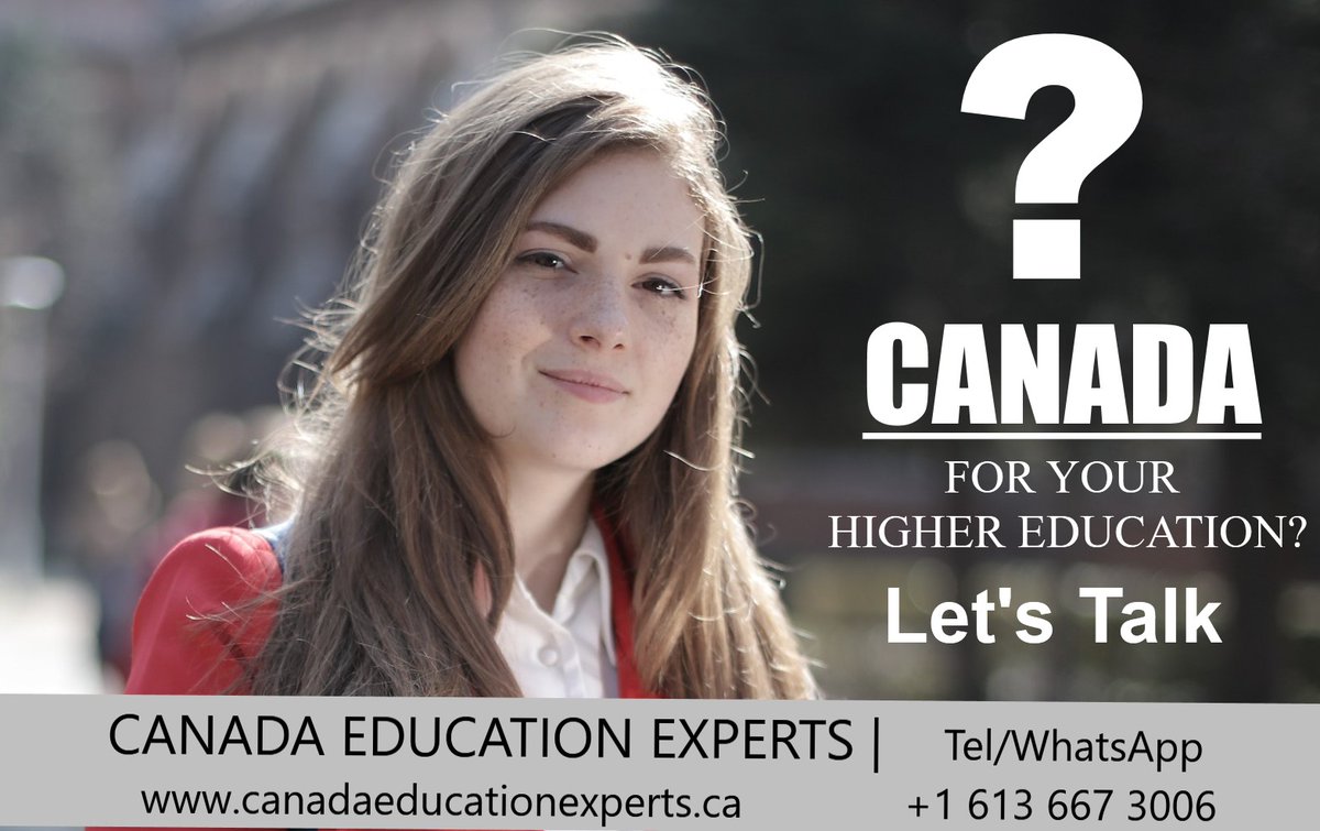 CEE_INC's tweet photo. Thinking of Higher Education Internationally? Why not Canada? 

#internationalstudents  #canada #higherstudies #studypermit #ielts https://t.co/rZsXiJ6LBL