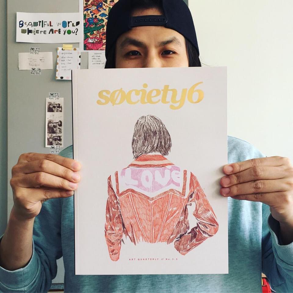 nokhookdesign's tweet photo. 4 years ago, My artwork in Society6 Art quarterly no. 3.3 + Flipside Art Zine. Thanks @society6 for selecting me #artbook #usa #zine #colouringbook #nokhookdesign https://t.co/wCOYLpoZ6O