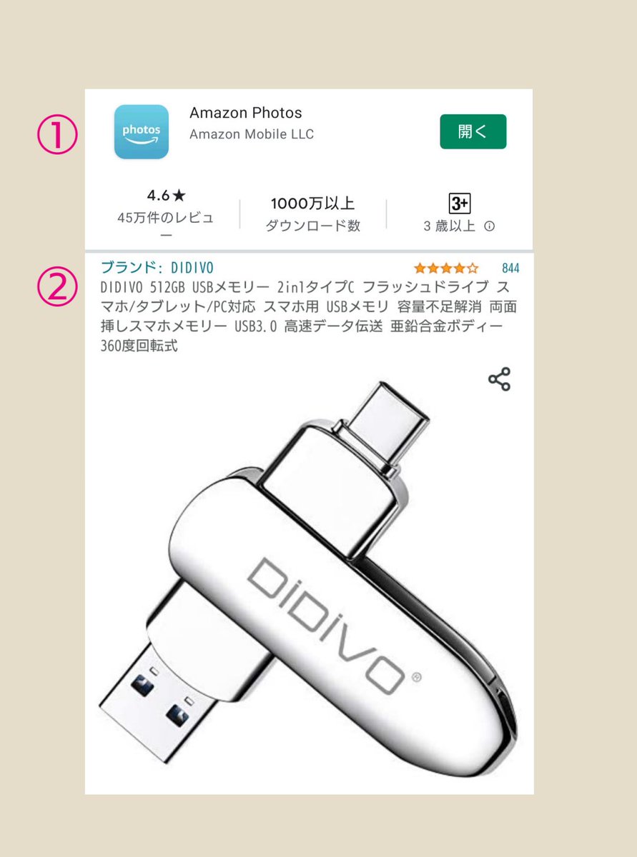 値段が激安 USBメモリ⭐️512GB 2IN1 USB3.0 Type-C 大容量