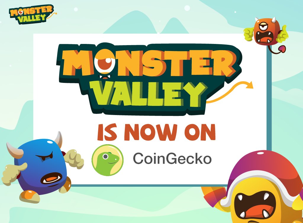$MONSTER is now listed on Coingecko

✍️ Track all data for $MONSTER

🚀 Onwards to the next phase!!

✅Link: coinecko.com/en/coins/monst…