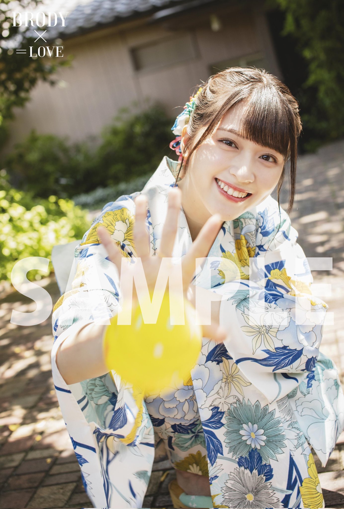 佐々木舞香 個別マルチポーチ FC限定】 =LOVE 個別スクエアトート