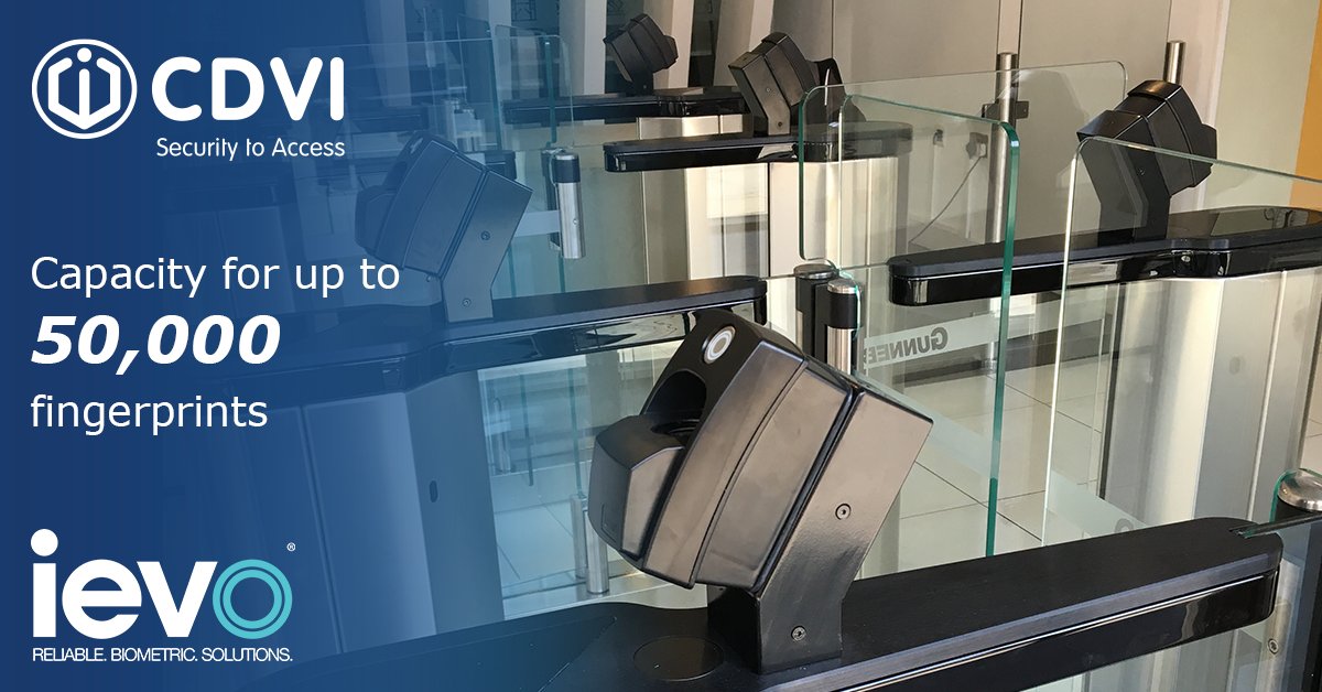 #DidYouKnow | #ievo systems are operational with a variety of access equipment, including turnstiles, speed gates, fast gates, access pods, elevators &amp; much more | For more information contact us: sales@cdvi.co.uk / +44 (0) 1628 531300 #cdvi #biometric #accesscontrol #security