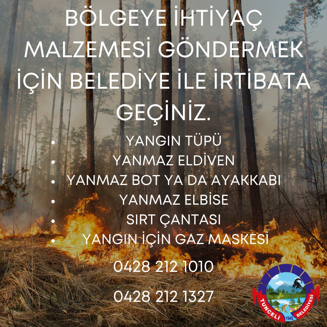 Belediyemizle irtibata geçiniz.