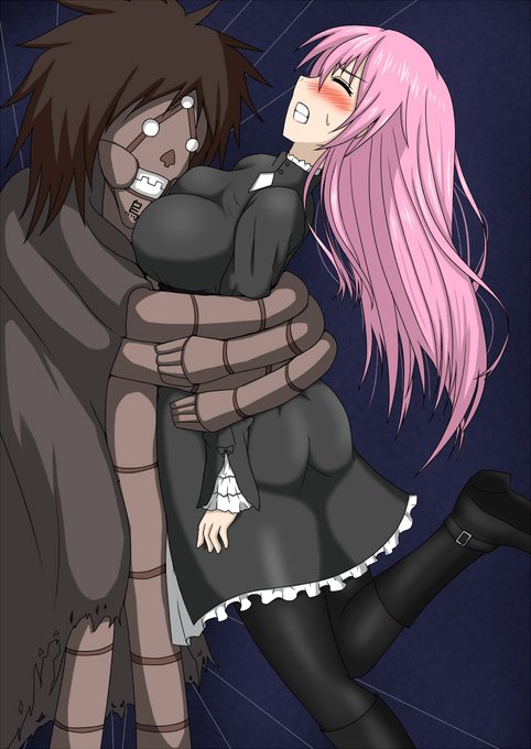 skeb納品致しました!
ベアハッグは胸の大きいキャラにかけるに限る…
ご依頼ありがとうございました! 