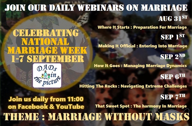 BernardMSithole's tweet photo. I personally noticed that couples ONLY prepare for a wedding than the marriage. They spend all their energy, efforts and invest in a wedding than the union itself.
#PreparingForMarriage
#SAMarriageWeek
#MarriageWithOutMasks https://t.co/jwgF9k0BDL