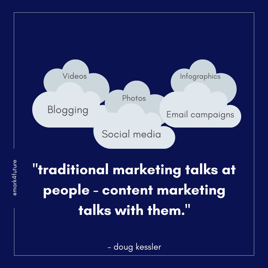 Traditional marketing doesn't allow for direct interaction with customers whereas, digital (content) marketing offers a higher level of engagement and interaction. This allows your company to build valuable relationships with customers and other businesses.
#digitalmarketing