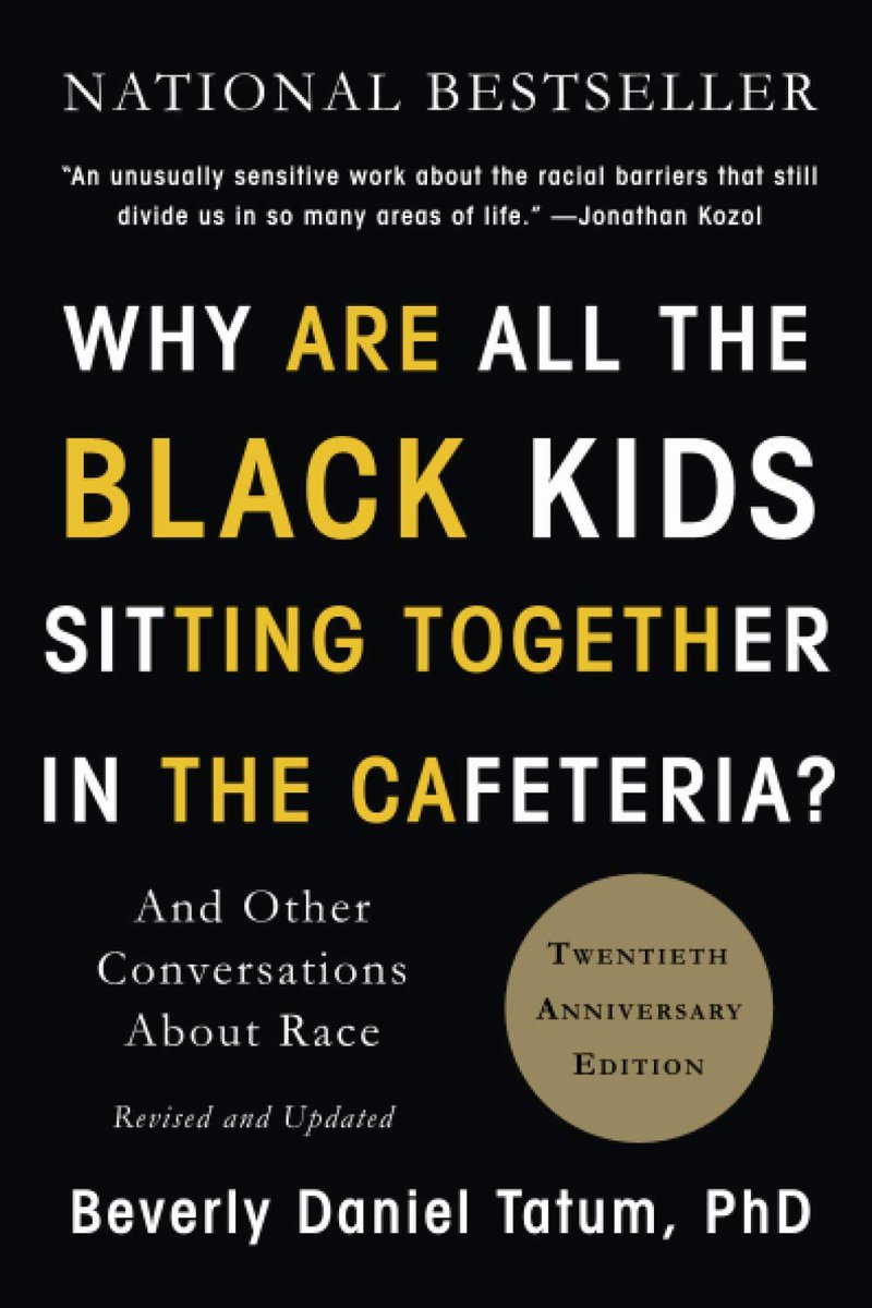 DiverseEd2020's tweet photo. ⭐💫⭐Competition time! 💫⭐💫 

The publishers have gifted us 2 copies of Beverly Daniel Tatum's book: Why Are All the Black Kids Sitting Together in the Cafeteria?

To enter: Like and RT this tweet.

2 winners will be selected on Sunday morning to receive a copy.

#DiverseEd https://t.co/MXFIGg5fwB