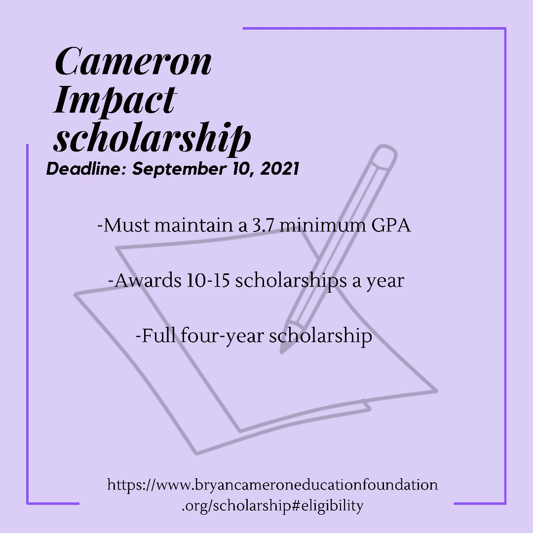 Merit based scholarships consider financial need in choosing recipients, but simply do not ask for proof of said financial need. 

#grantscholarship #organization #opportunities #college #nonprofit #aarc