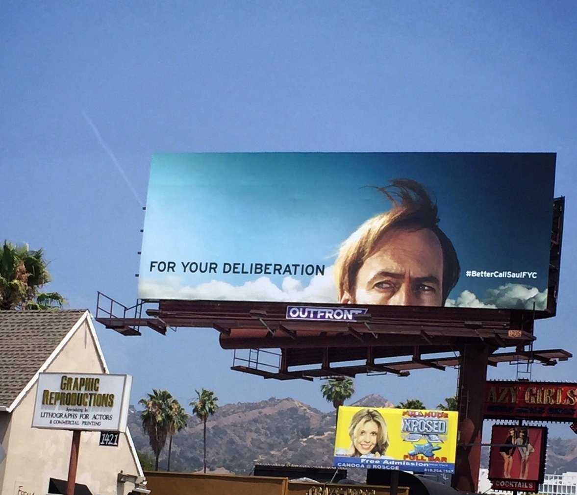 itsSaulGoodman's tweet photo. Better Call Saul billboards. https://t.co/LjaL9QmnFj