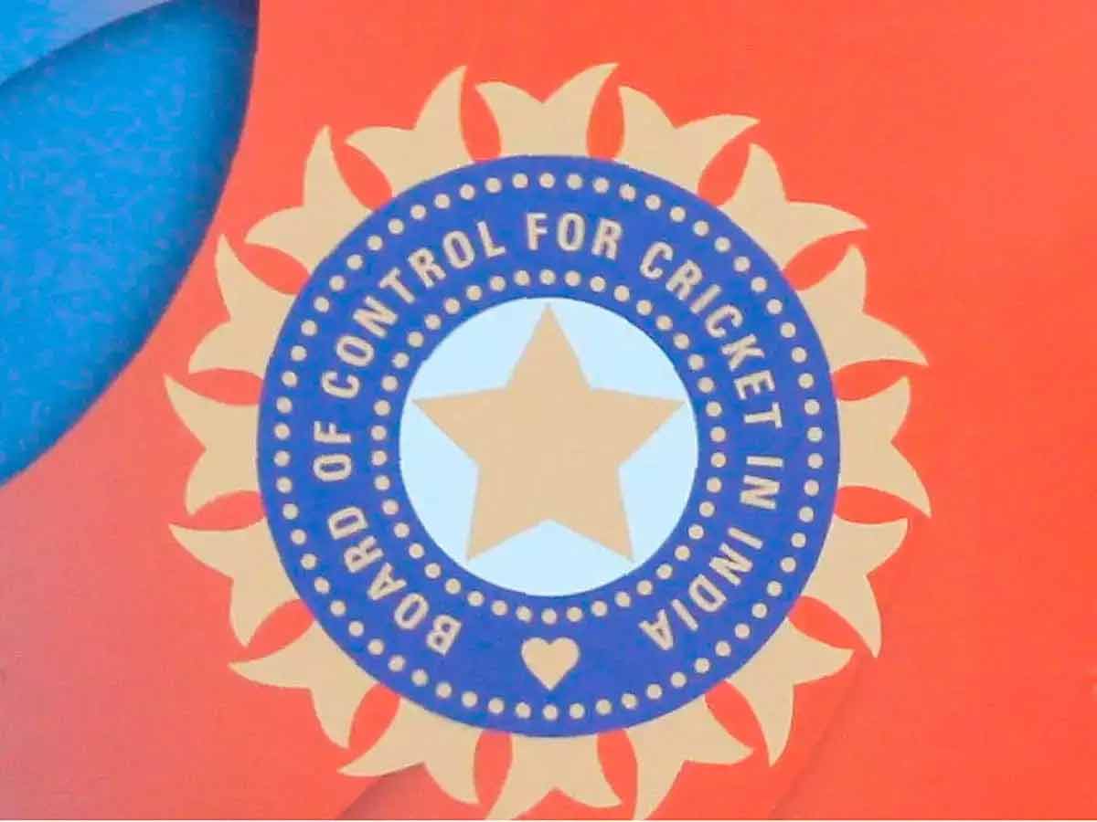 BCCI symbol. Twitter: @toisports.