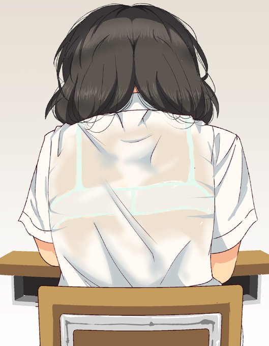 肌色率下げの為の再掲
風香ちゃんの後ろの席と言う羨ましいポジション 