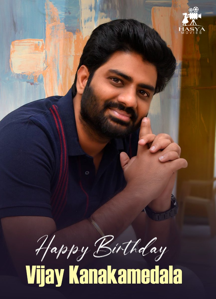 Wishing the  young and dynamic , supremely talented director @vijaykkrishna A Very Happy Birthday 🎉! 

Best wishes for all your future projects ✨ and looking very forward for more wonders from you 

#HBDVijayKanakamedala