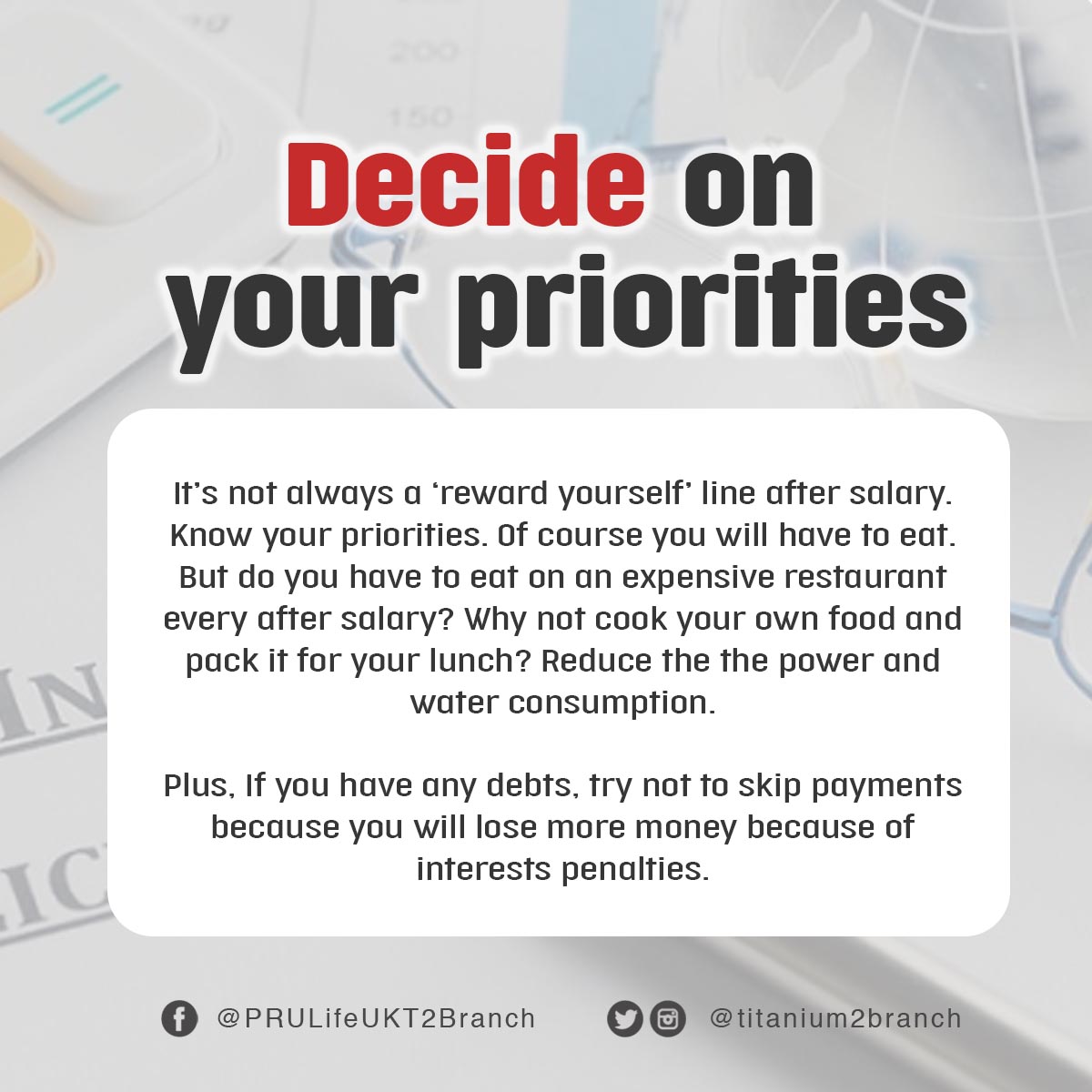 titanium2branch's tweet photo. Dear friends, sahod na naman!! 🤑 🤑 🤑 

In this post, we’ll share how you can save money from your salary that are doable and actionable. 💰💰💰

Like and follow us for more #moneytips and #salarytips!
#Titanium2 #Titanium2Branch #MoneyTipidTips #SahodTipidTips https://t.co/JGJYzU1wgQ