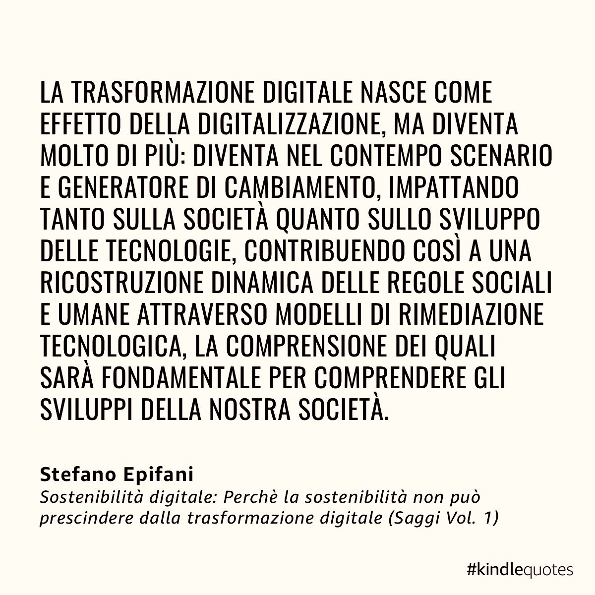 Trasformazione digitale e digitalizzazione sono fenomeni diversi: comprendere le differenze è necessario per capire come interpretarli in ottica di #sostenibilità! 
Buona giornata a tutti!
#sostenibilitàdigitale