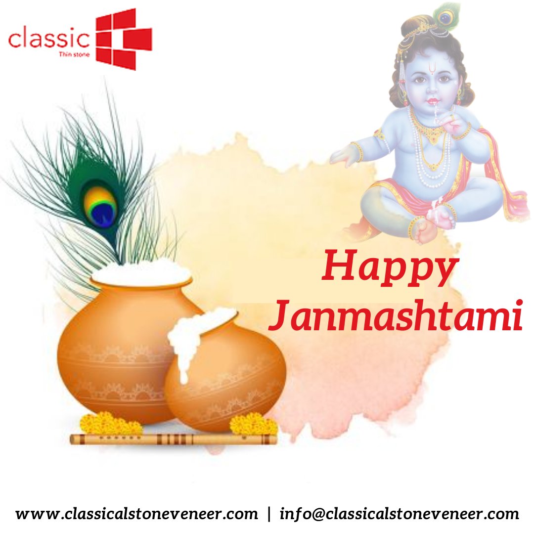 StoneClassical's tweet image. Wishing you all very Happy Janmashtami!
For more details visit:  classicalstoneveneer.com
#happyjanmashtami #krishna #shiva #mahadev #ganesha #janmash #krishnajanmashtamitami